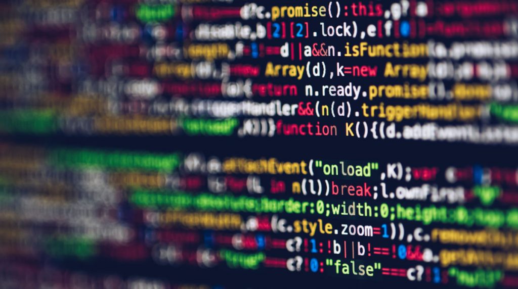 Webbutveckling skärm med kod